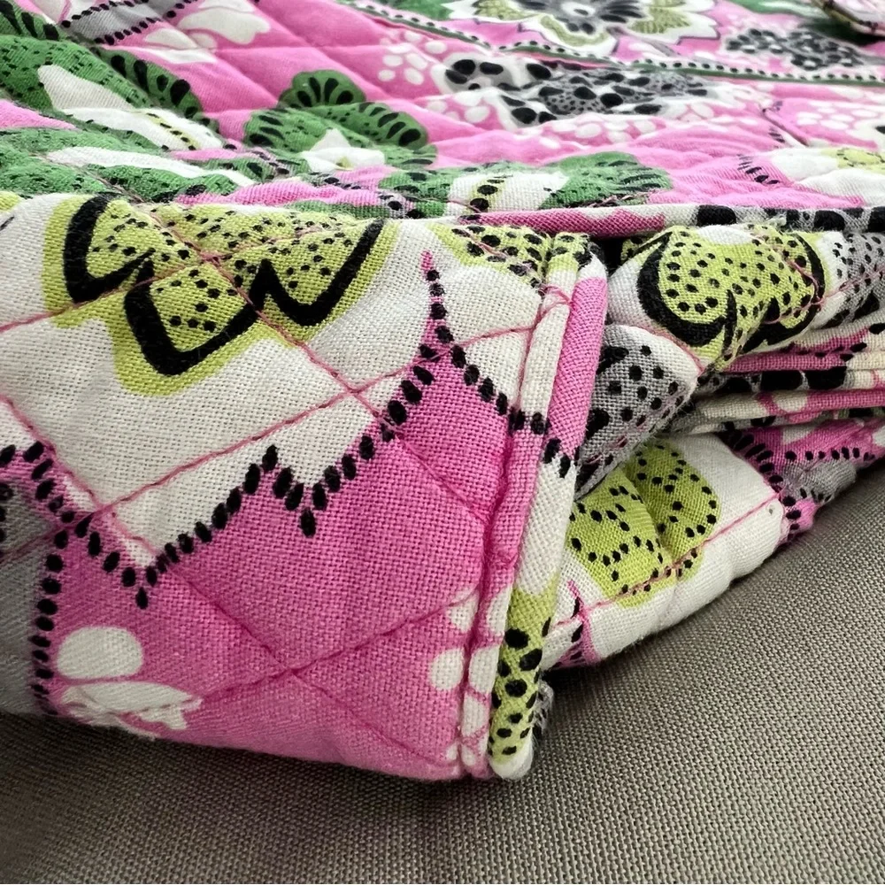 Vera Bradley Priscilla Pink Quilted Frame Shoulder Bag - Retired